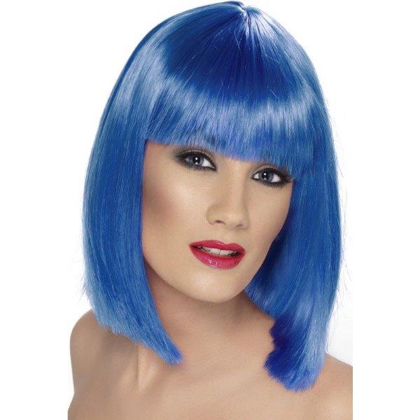 Peluca Glam - Azul