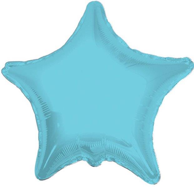Balão Foil 18" Estrela - Azul Bebé Kaleidoscope