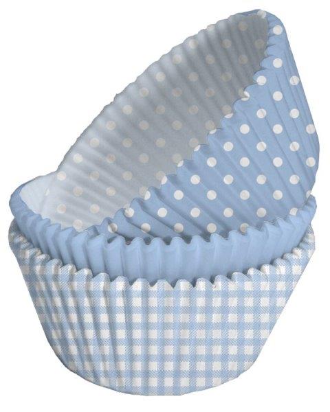 Formas Cupcake - Azul Bebé