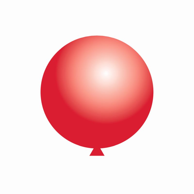 Globo de 60 cm - Rojo