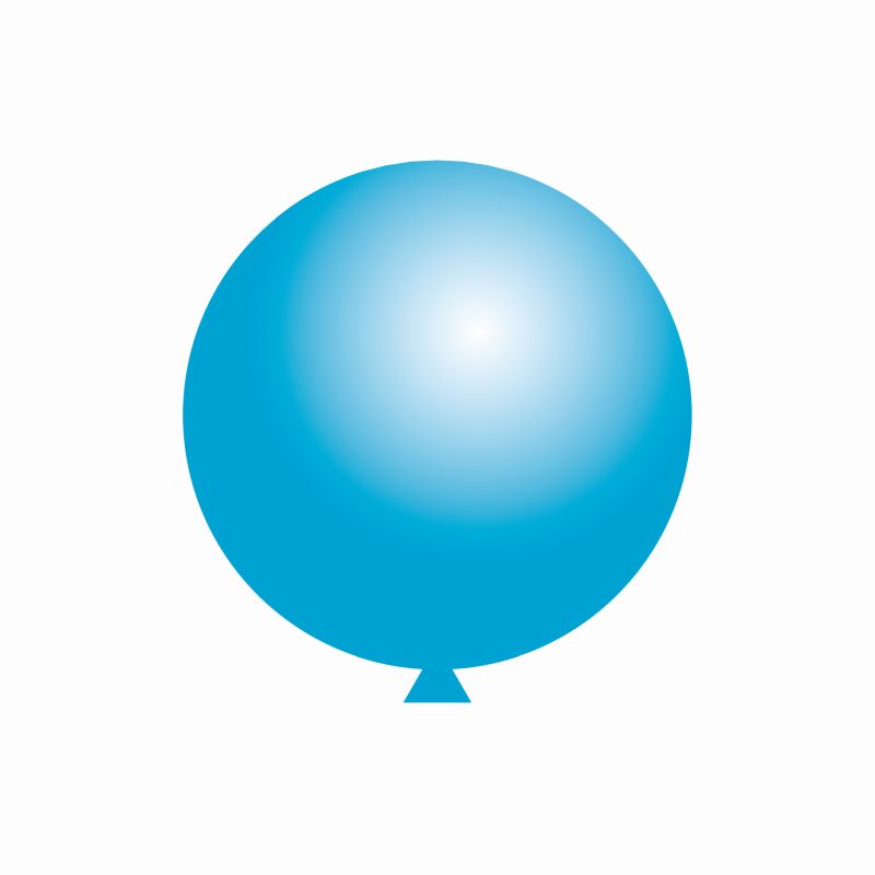 Balão de 90cm - Azul Céu