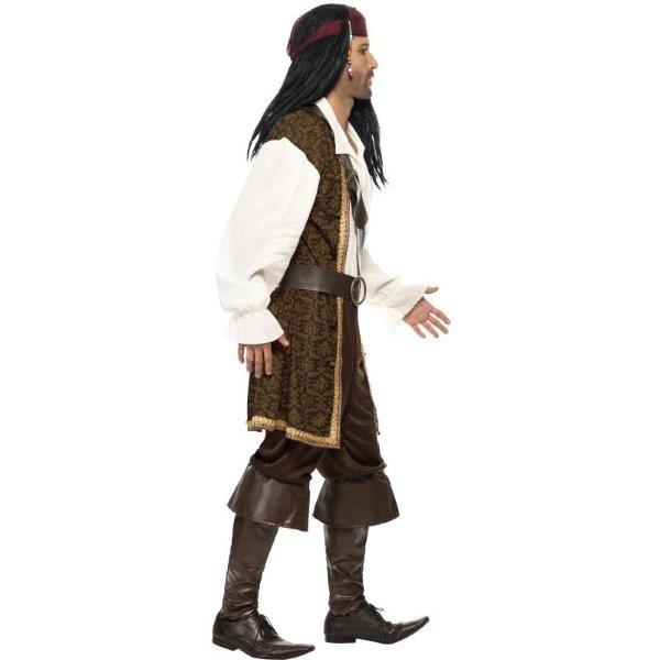 Disfraz Pirata Castaño - Talla L