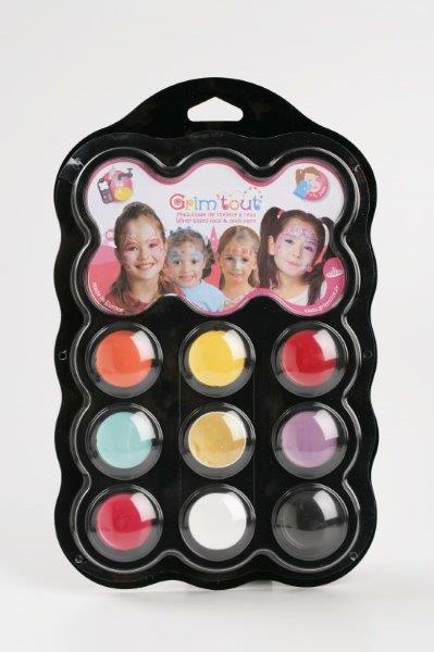 Paleta de Maquillaje 9 Colores - Princesas GrimTout