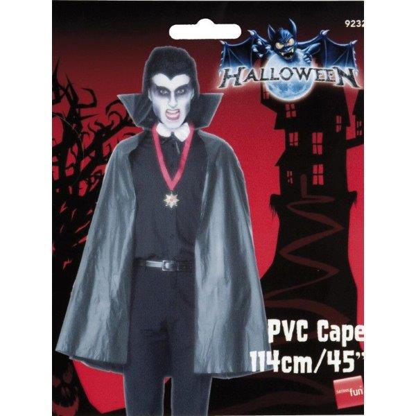 Capa Vampiro PVC con Cuello