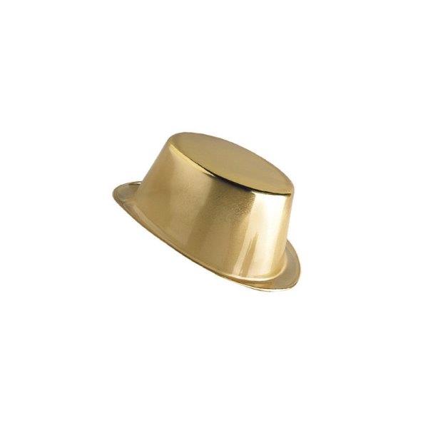 Sombrero de copa Metalizada - Oro