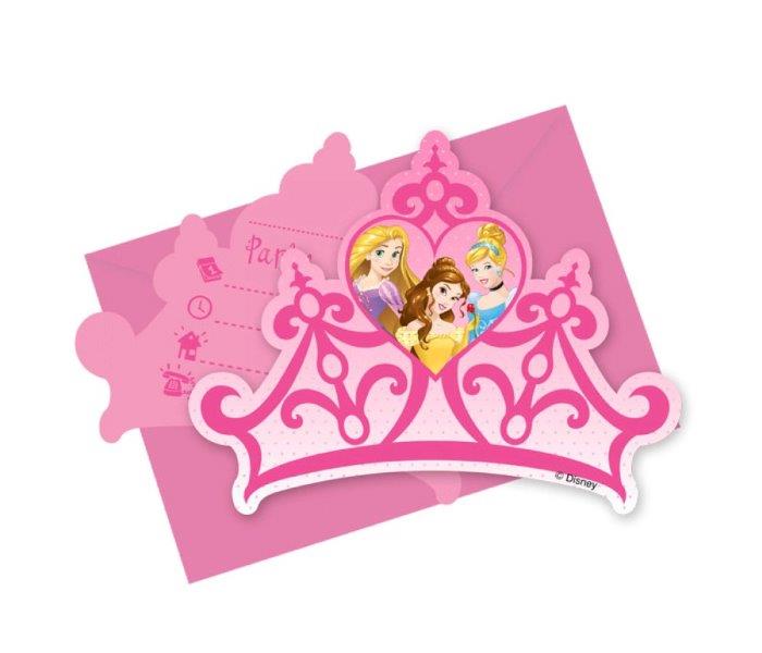 Invitaciones Princesas - 