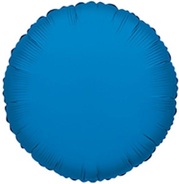 Globo Foil 18" Redondo - Azul Kaleidoscope