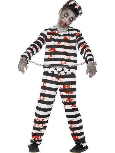 Disfraz Prisionero Zombie - 10-12 años