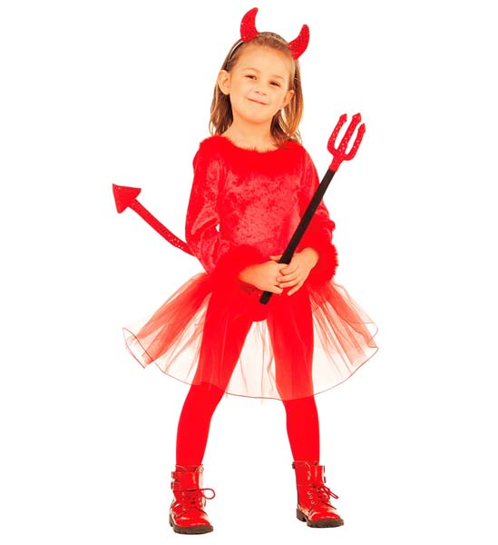 Disfraz de Diablita para niña (8 años) - Disfraces No solo fiesta