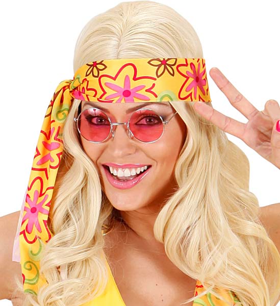 Gafas de sol de festival con lentes redondas