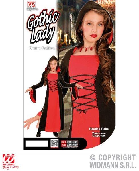 Disfraz Gothic Lady para niños - 5-7 años