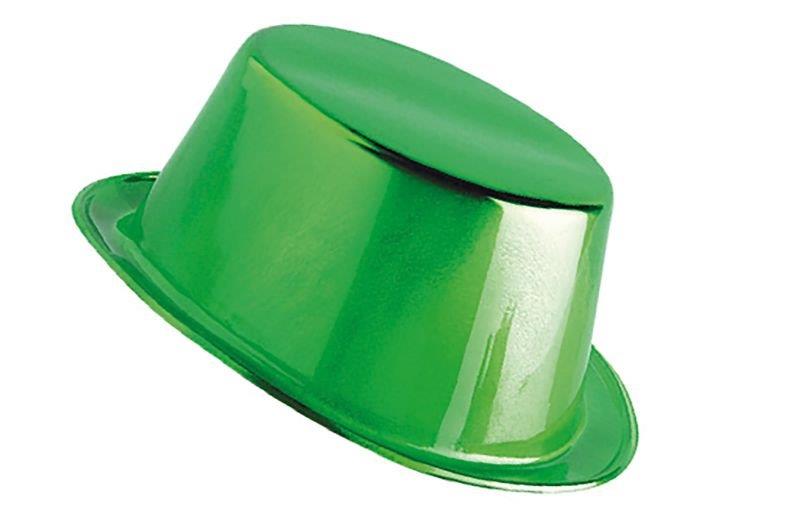 Sombrero de copa Metalizada - Verde