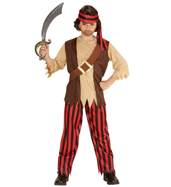 Pirate Child Costume - Size 3 Years