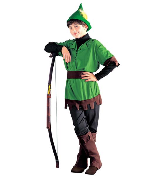 Fato Robin Hood - Tamanho 5-7 Anos