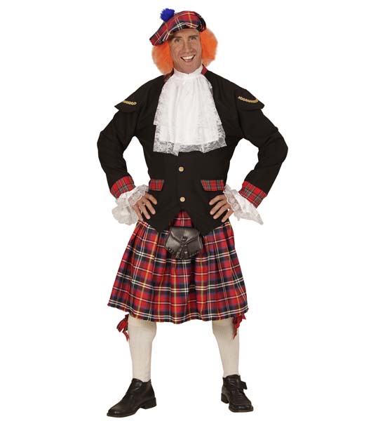 Disfraz Escocés Talla Única