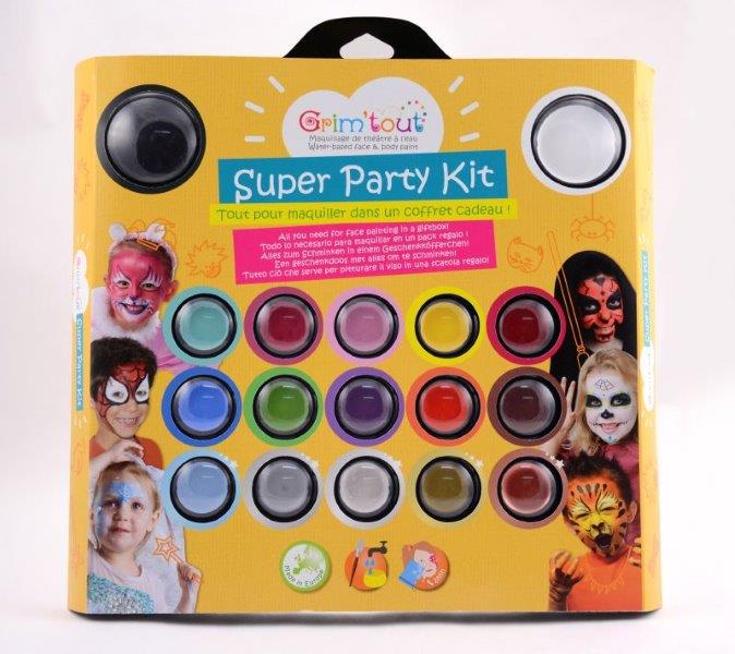 Estuche de Maquillaje Super Party kit