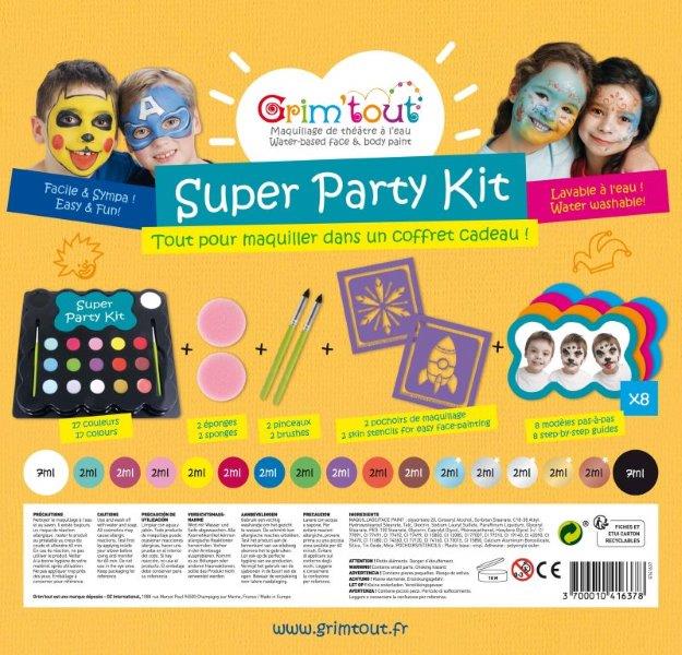 Estuche de Maquillaje Super Party kit