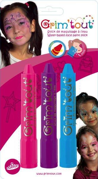 3 Princess Makeup Pencils GrimTout