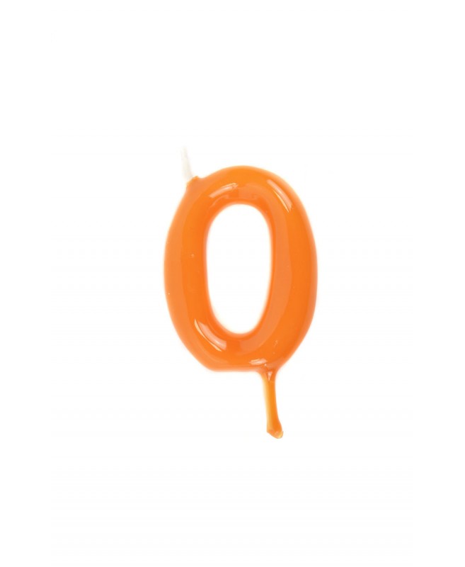 Vela 6cm nº0 - Naranja
