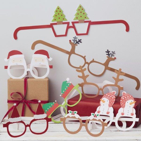 Gafas para Photocall Navidad
