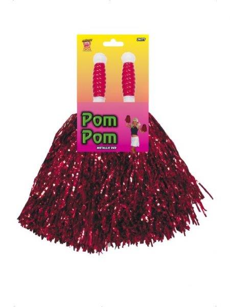 Pompons Cheerleader - Vermelho
