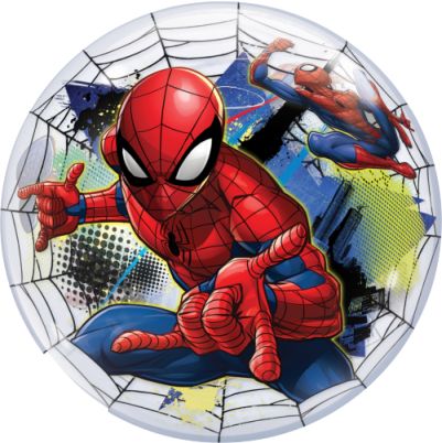 Balão Bubble Spider Man Web 56cm