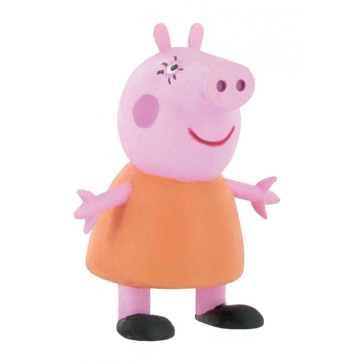 Figura Coleccionable Mamá Cerdita- Peppa Pig Comansi