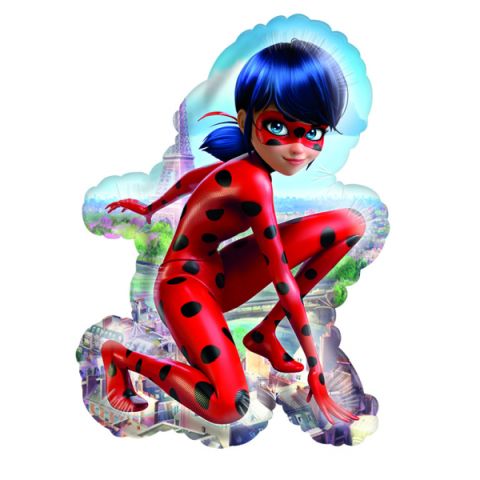 Globo Foil Supershape Ladybug