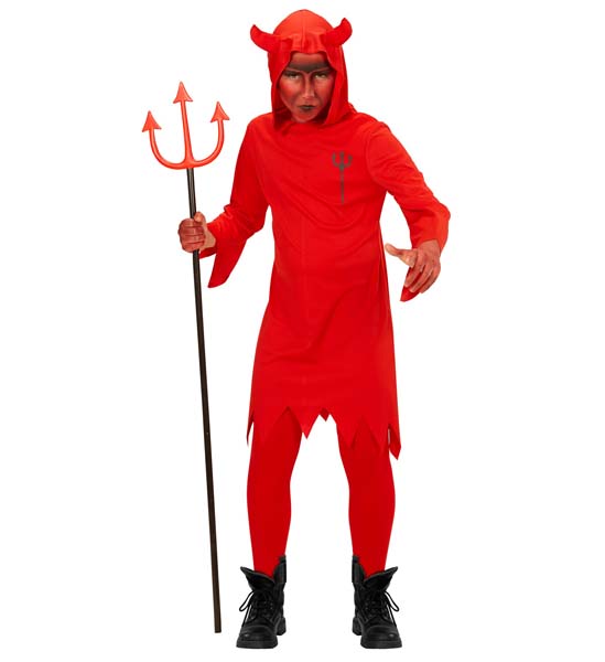 Capa de Diabo com Capuz - 2-3 Anos
