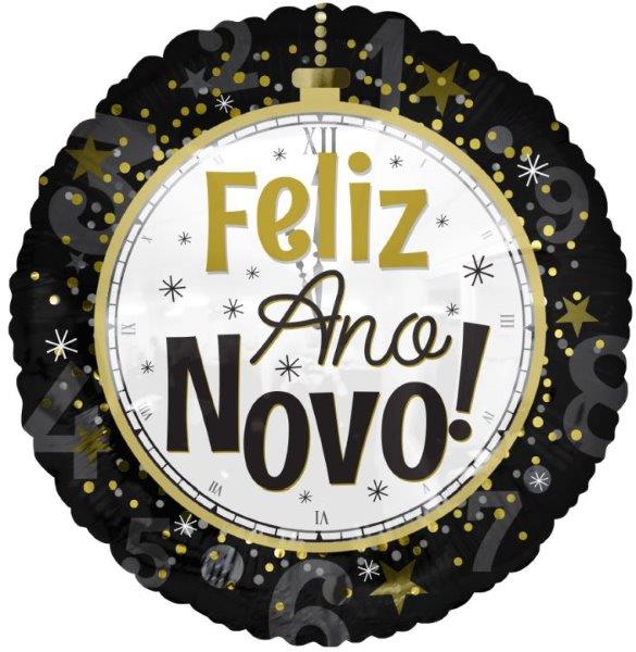 Globo Foil 18" Happy New Year Kaleidoscope