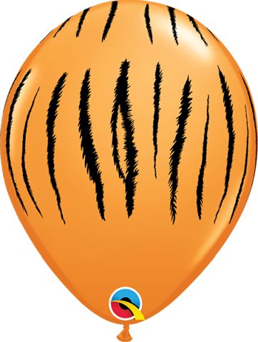 25 Balões 11" Tigre Qualatex