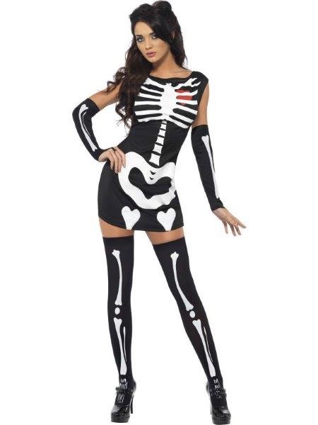 Disfraz Esqueleto Fever - Talla XS