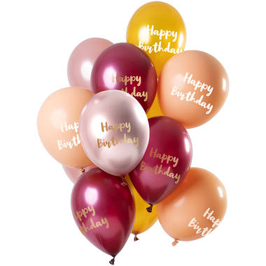 Balões Aniversário Pink Gold