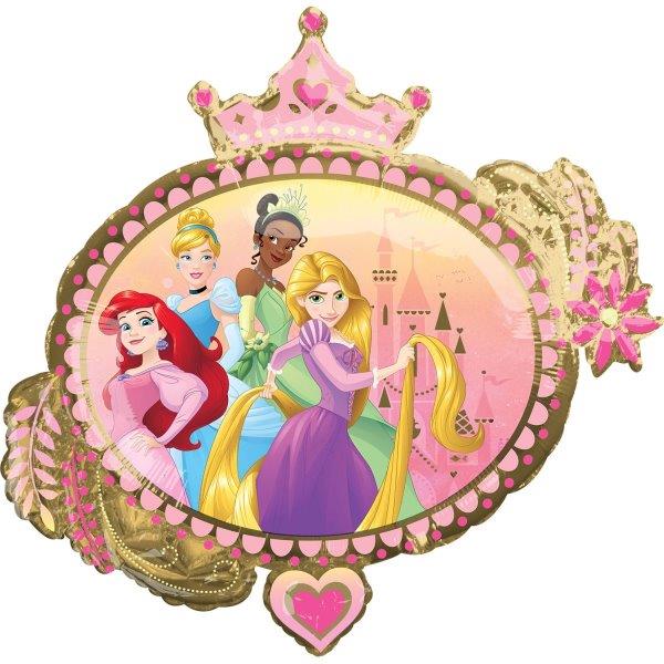 Globo Foil de princesas Disney de 34