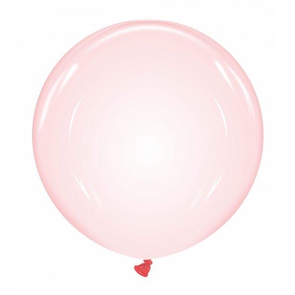 Balão Gigante 60cm Clear - Vermelho