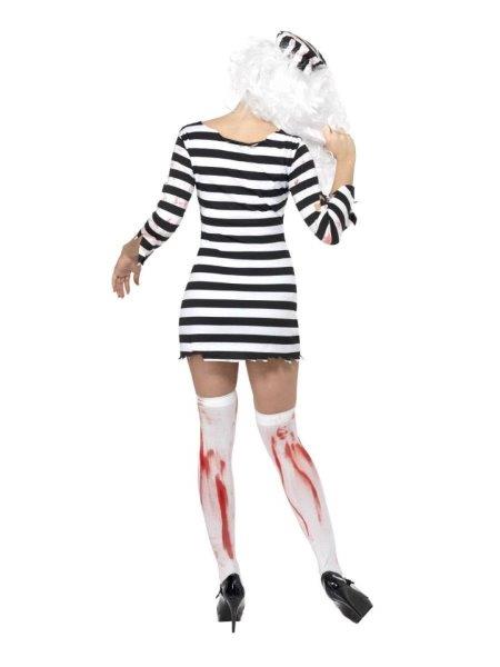 Disfraz de prisionera zombie para mujer - Talla XS