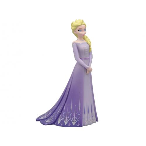 Figura Colecionável Elsa c/ Vestido Roxo Frozen II