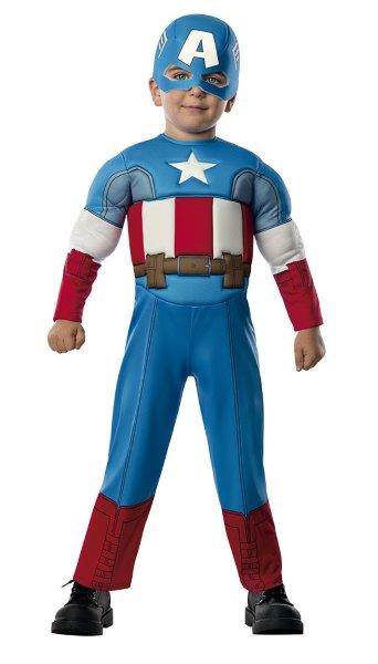 Mini disfraz de Capitán América - 1-2 años