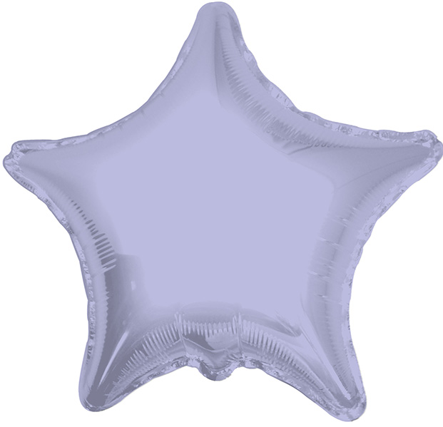 Balão Foil 9" Estrela - Lilás Kaleidoscope