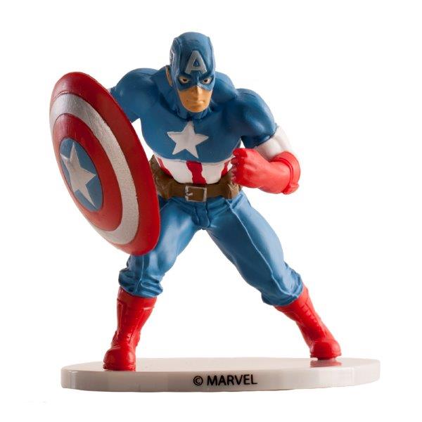 Figura para tarta Capitán America