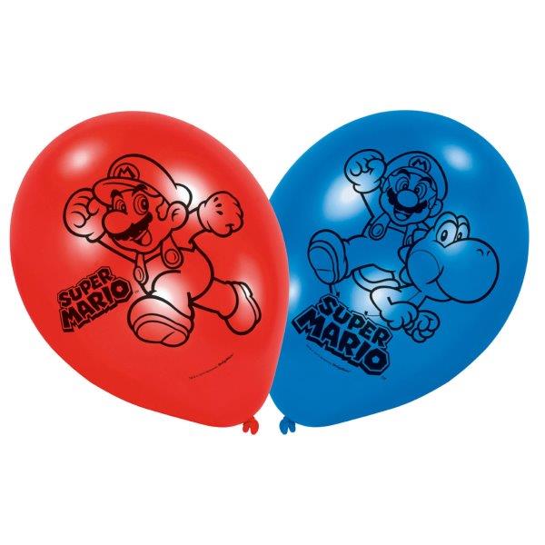 Balões 9 Super Mario Bros.