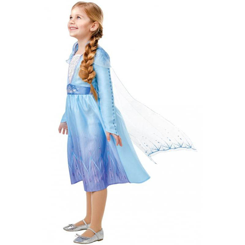 Disfraz clásico de Elsa Frozen - 9-10 años