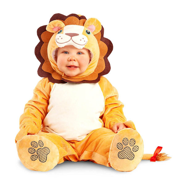 Disfraz de pequeño león para bebé - 0-6 meses