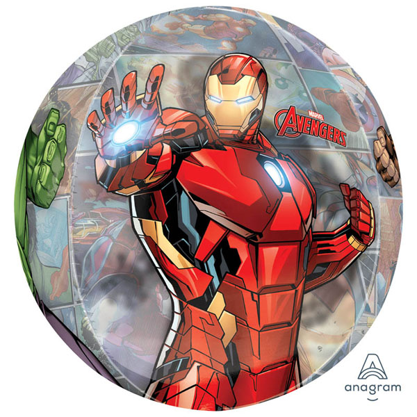 Balão Orbz Marvel Avengers Power Unite