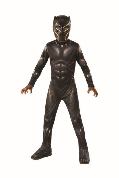 Fato Avengers Black Panther - 8-10 Anos