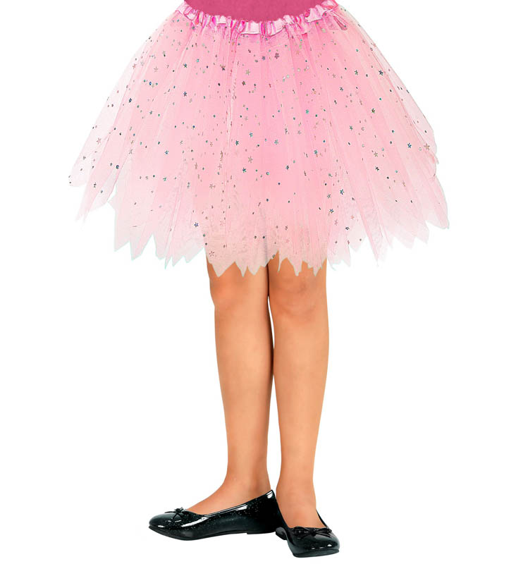 Falda de tutú con purpurina infantil - 30 cm por 2,50 €