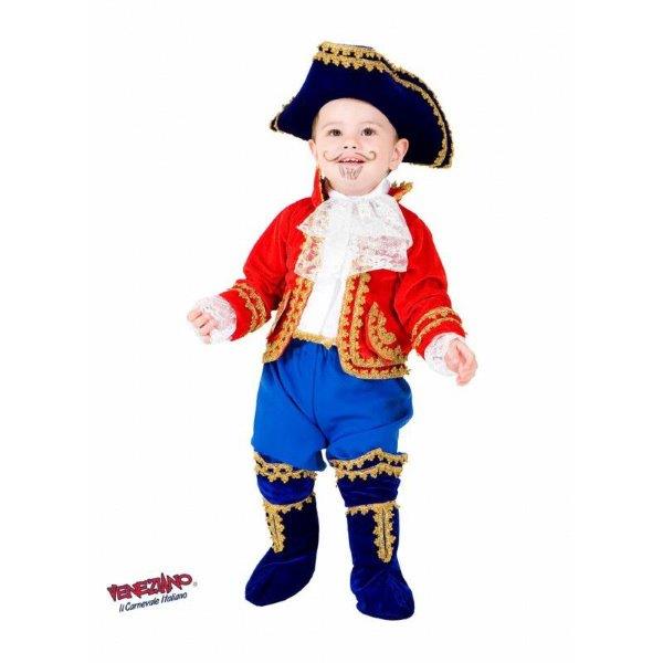 Disfraz de Carnaval para bebé Capitán Garfio - 2 años