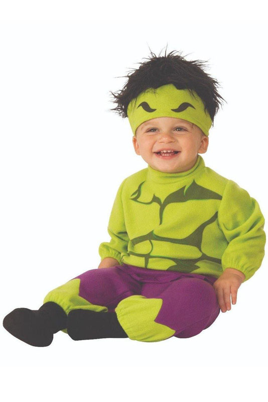 Disfraz de Hulk para bebé - 6-12 meses