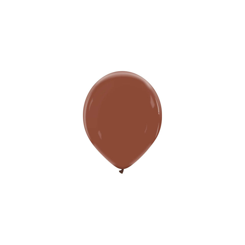 25 Globos 13cm Natural - Chocolate