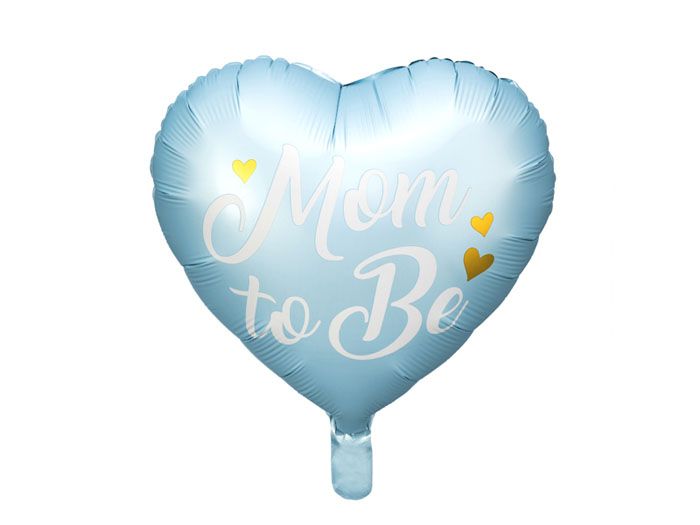 Balão Foil Mom to Be - Azul
